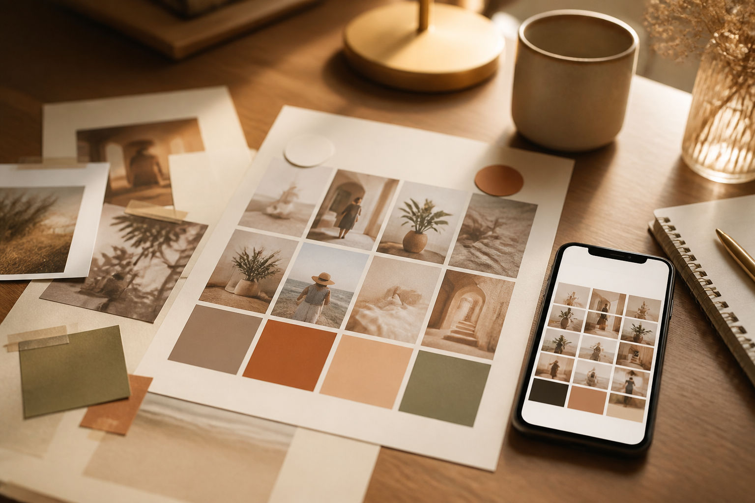 Social planning desk for lead-generating Instagram