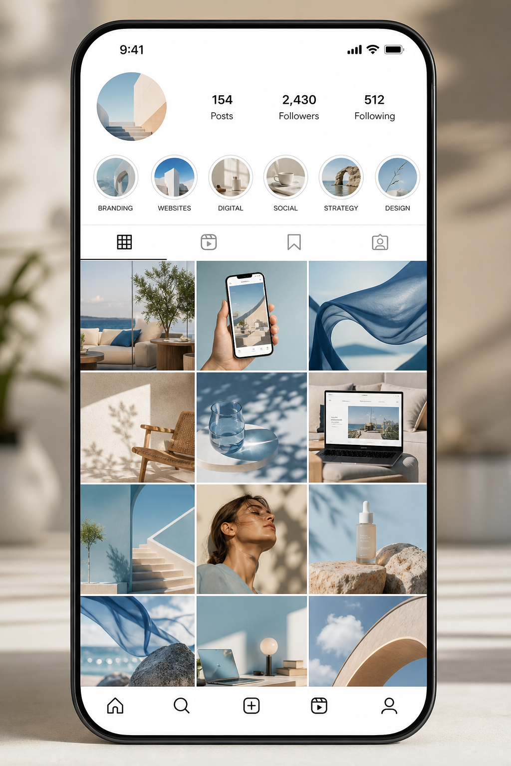 Samzen Skin Instagram — texture macros and routine education grid